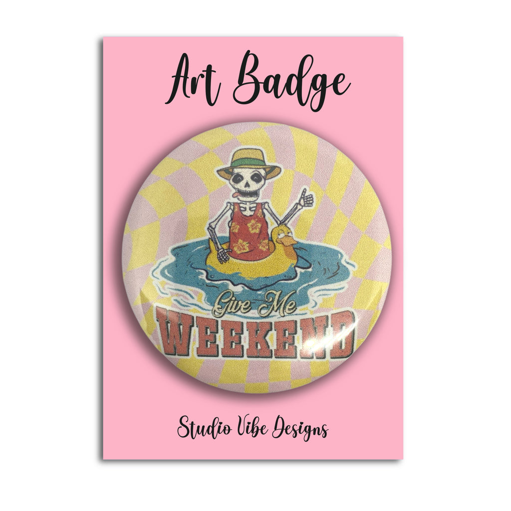 Art Badge - Skeleton