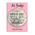Art Badge - Grab the Vodka