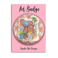 Art Badge - Sun Salt and Sand
