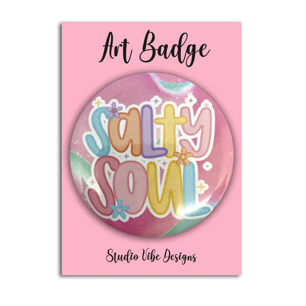 Art Badge - Salty Soul