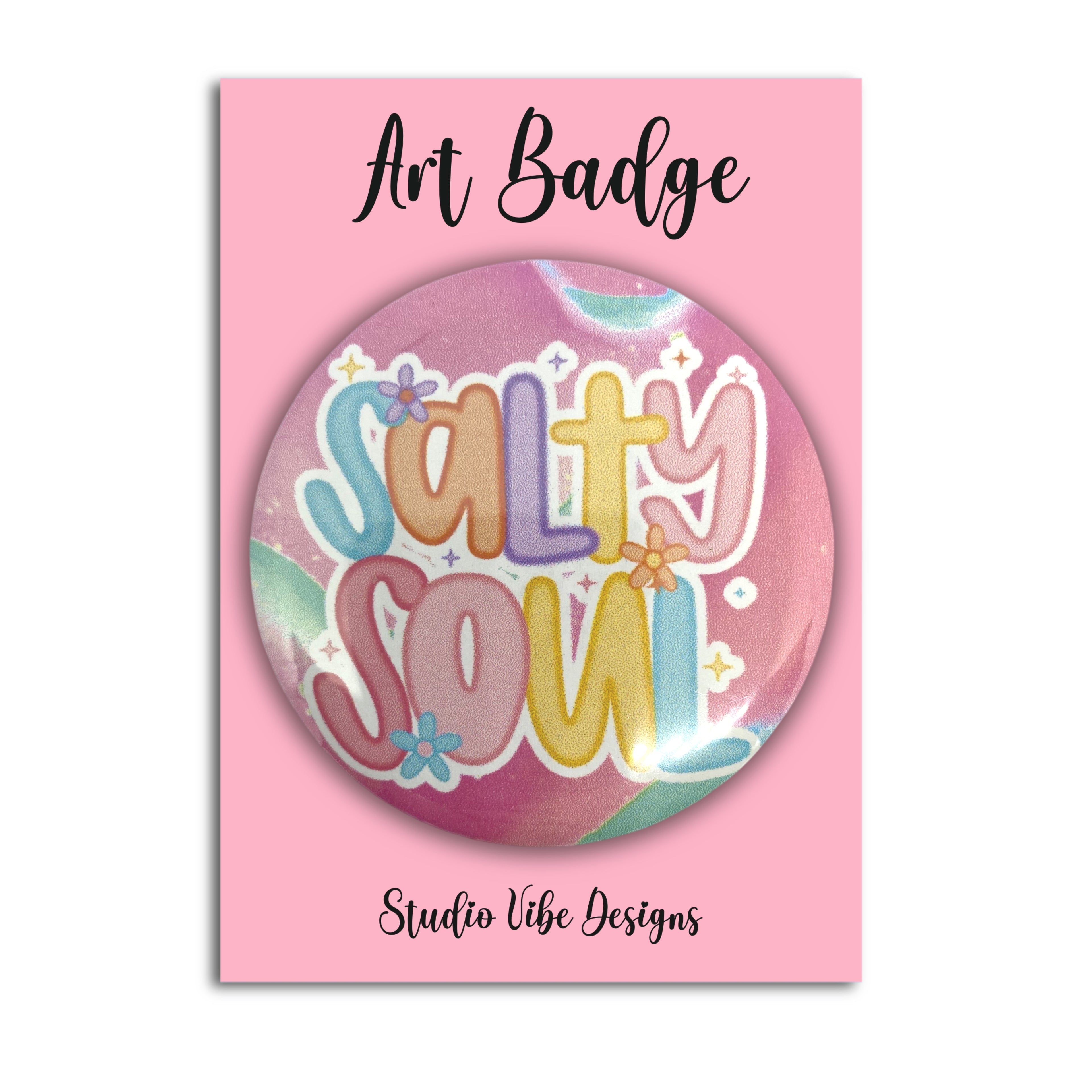 Art Badge - Salty Soul