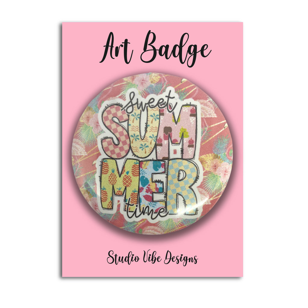 Art Badge - Summer