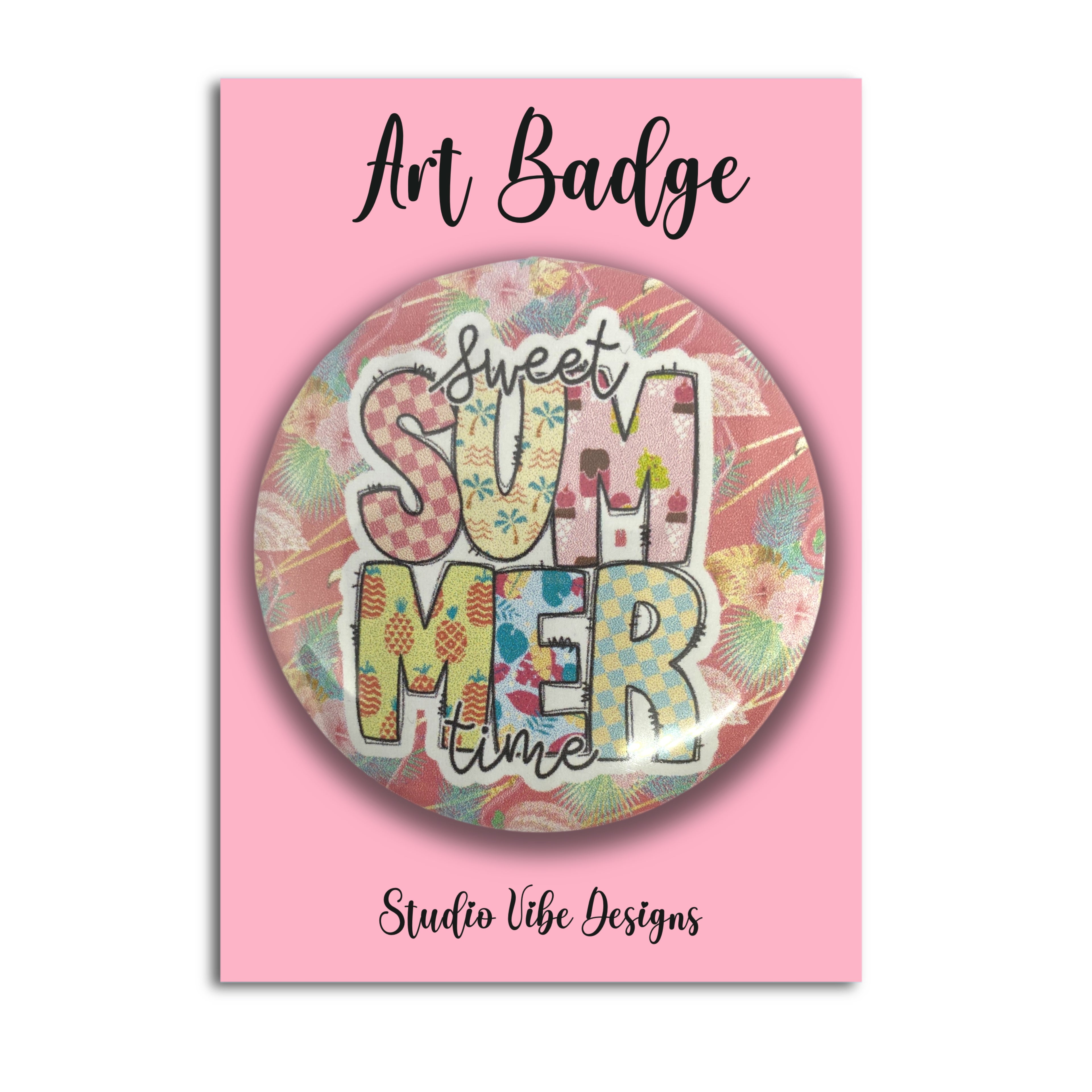 Art Badge - Summer