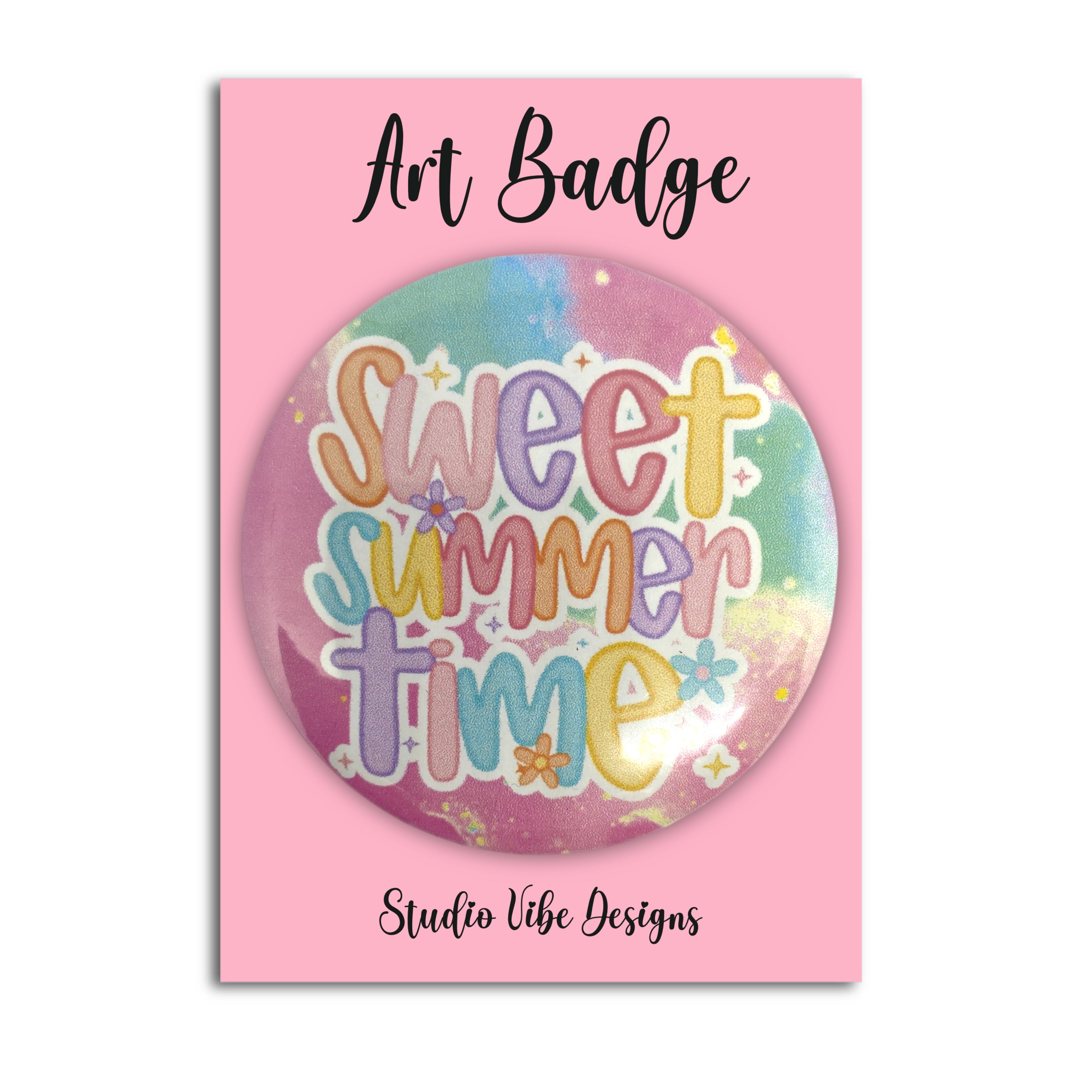 Art Badge - Sweet Summer Time