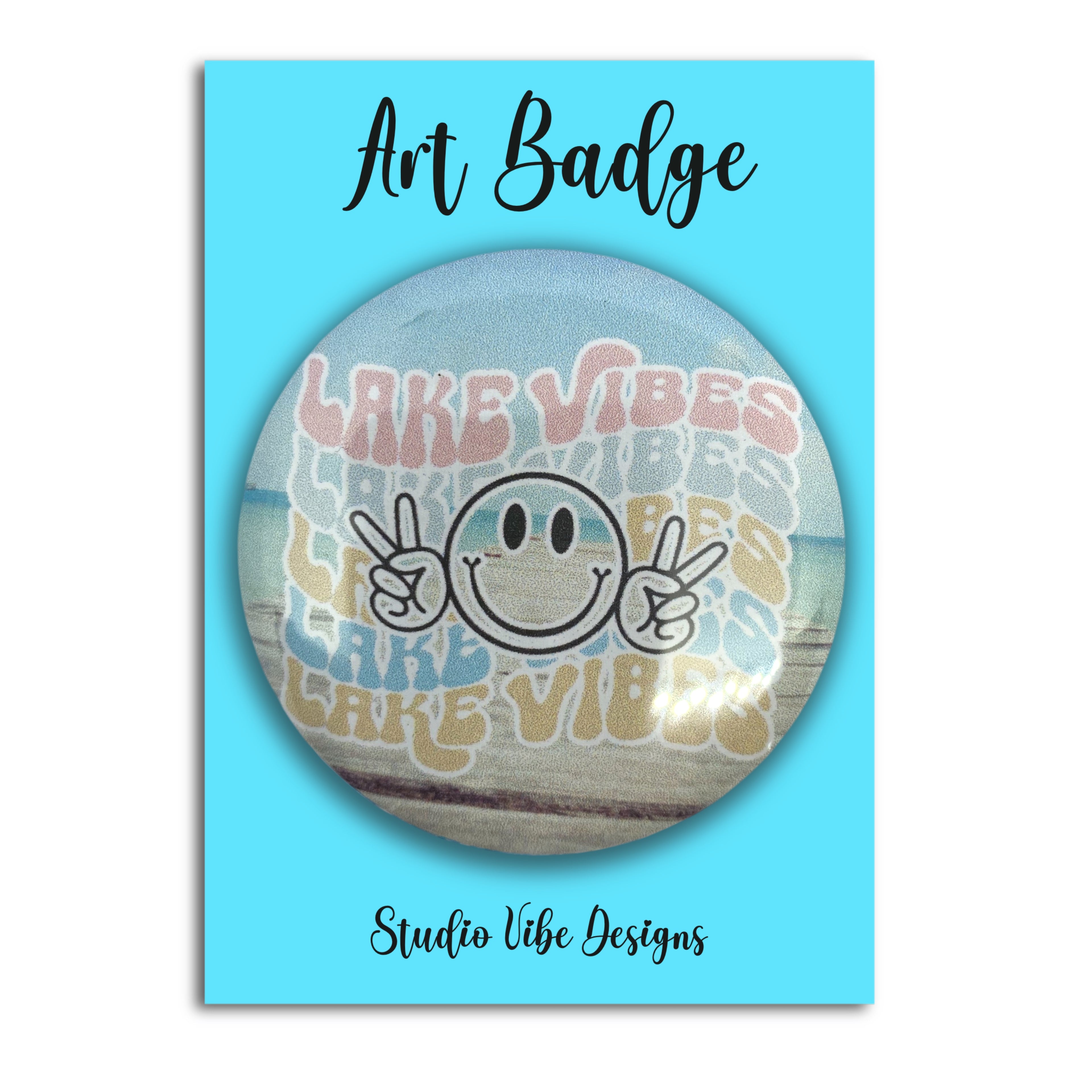 Art Badge - Lake Vibes