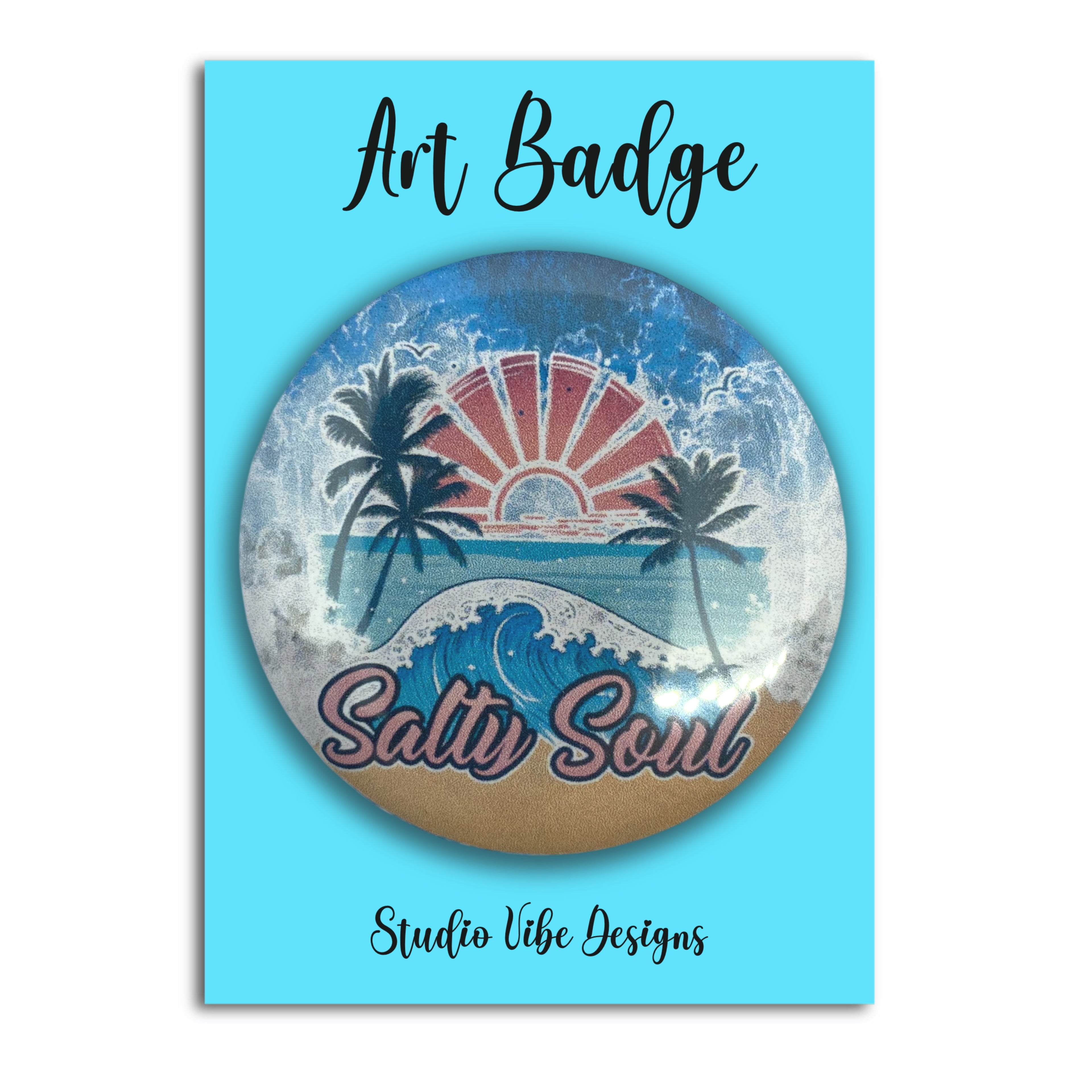Art Badge - Beach