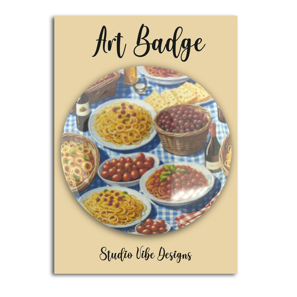 Art Badge - Pasta Bowl