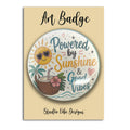 Art Badge - Powered by Sunshine