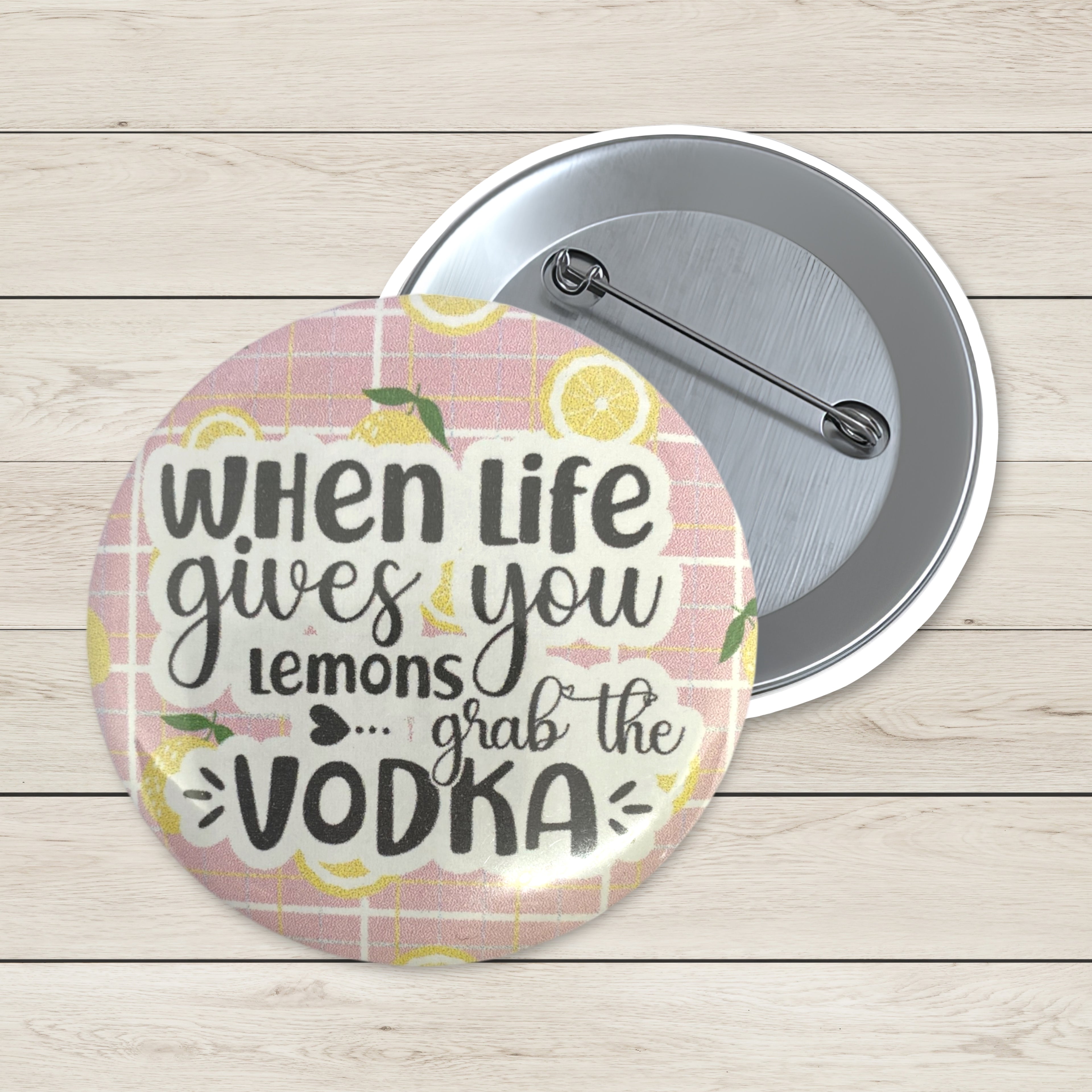 Art Badge - Grab the Vodka