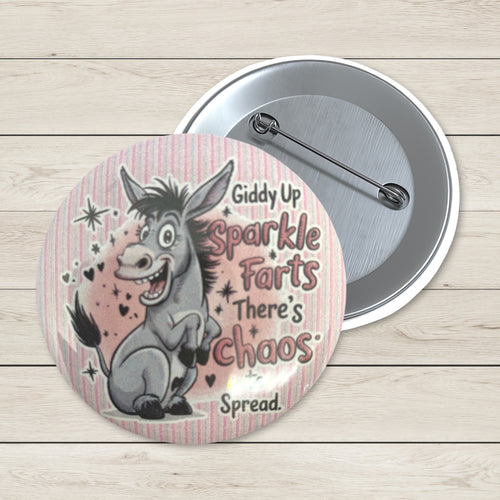 Art Badge - Funny Donkey