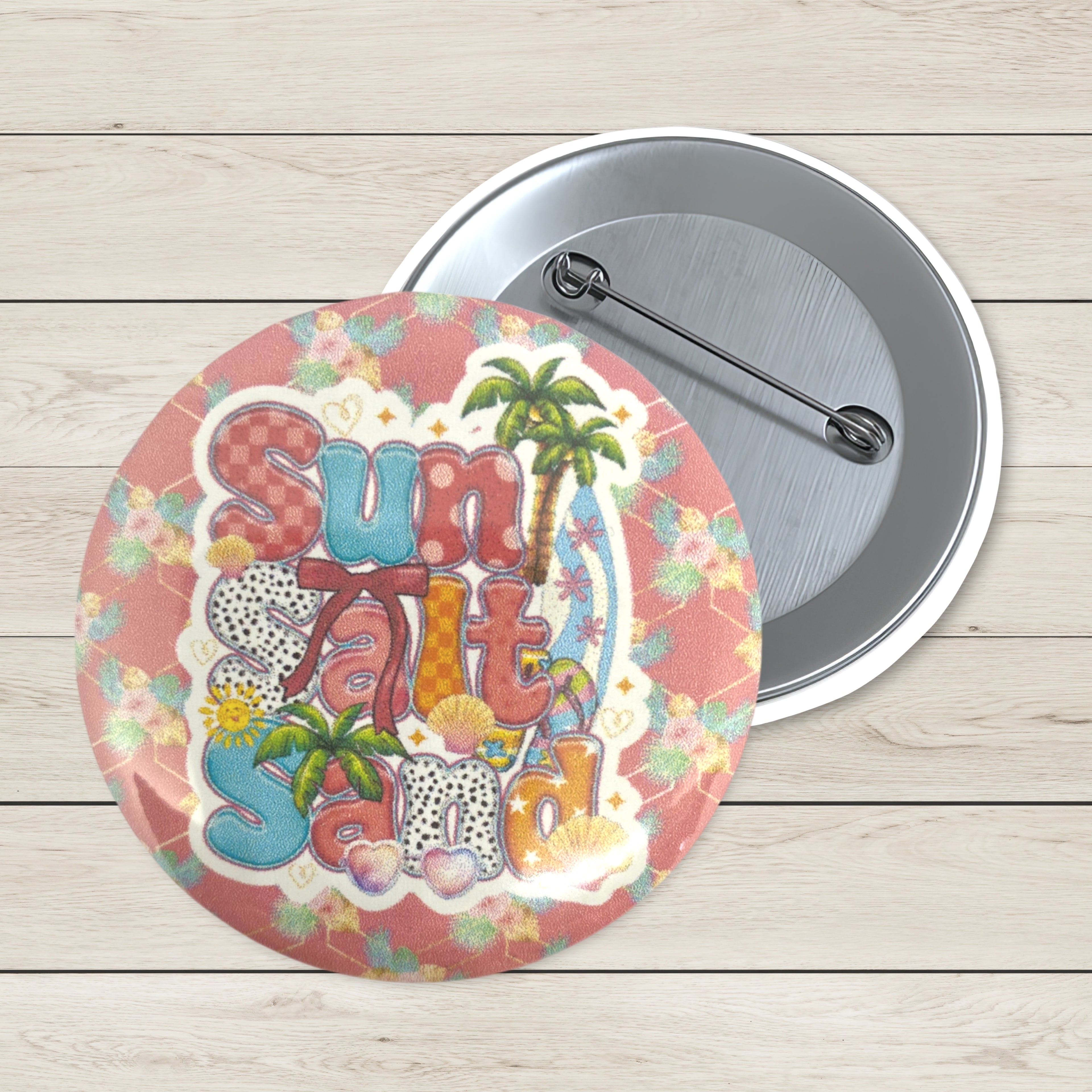 Art Badge - Sun Salt and Sand