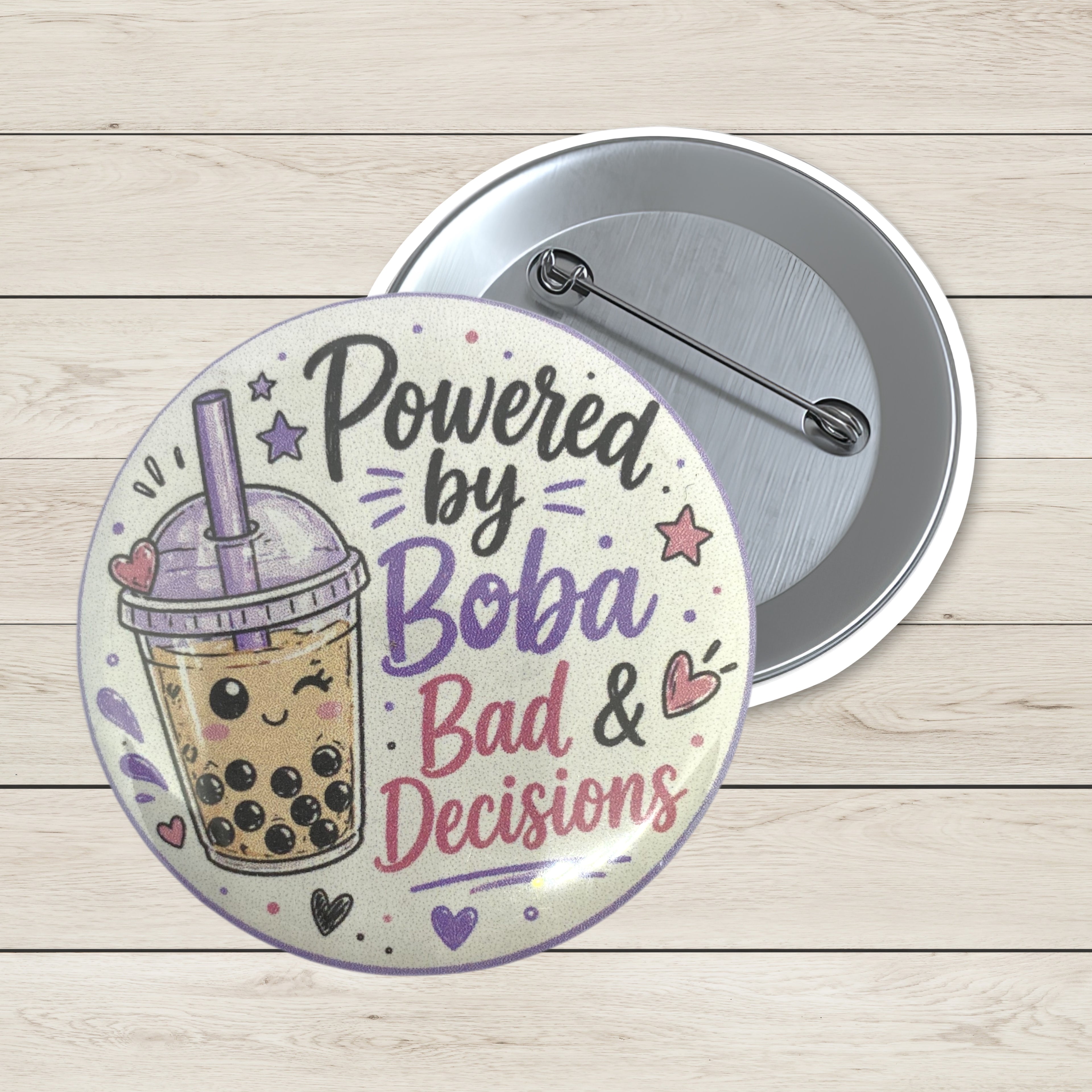 Art Badge - Powered by Boba & Bad Decisions
