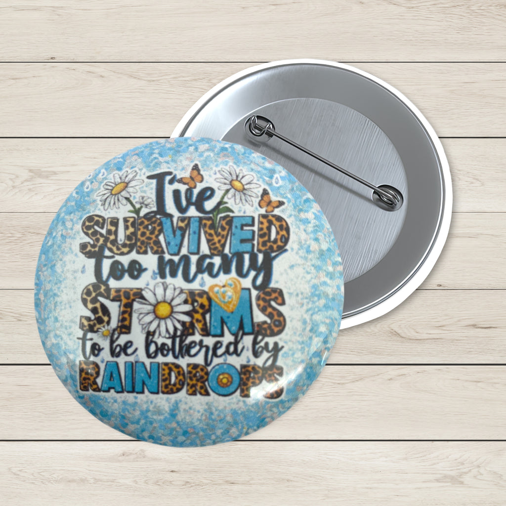 Art Badge - Raindrops