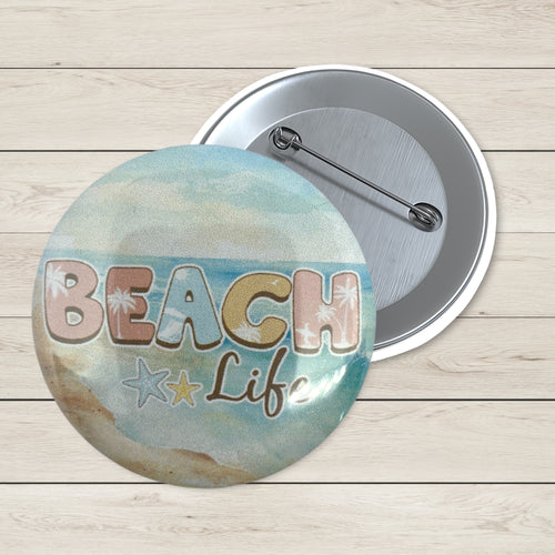 Art Badge - Beach Life
