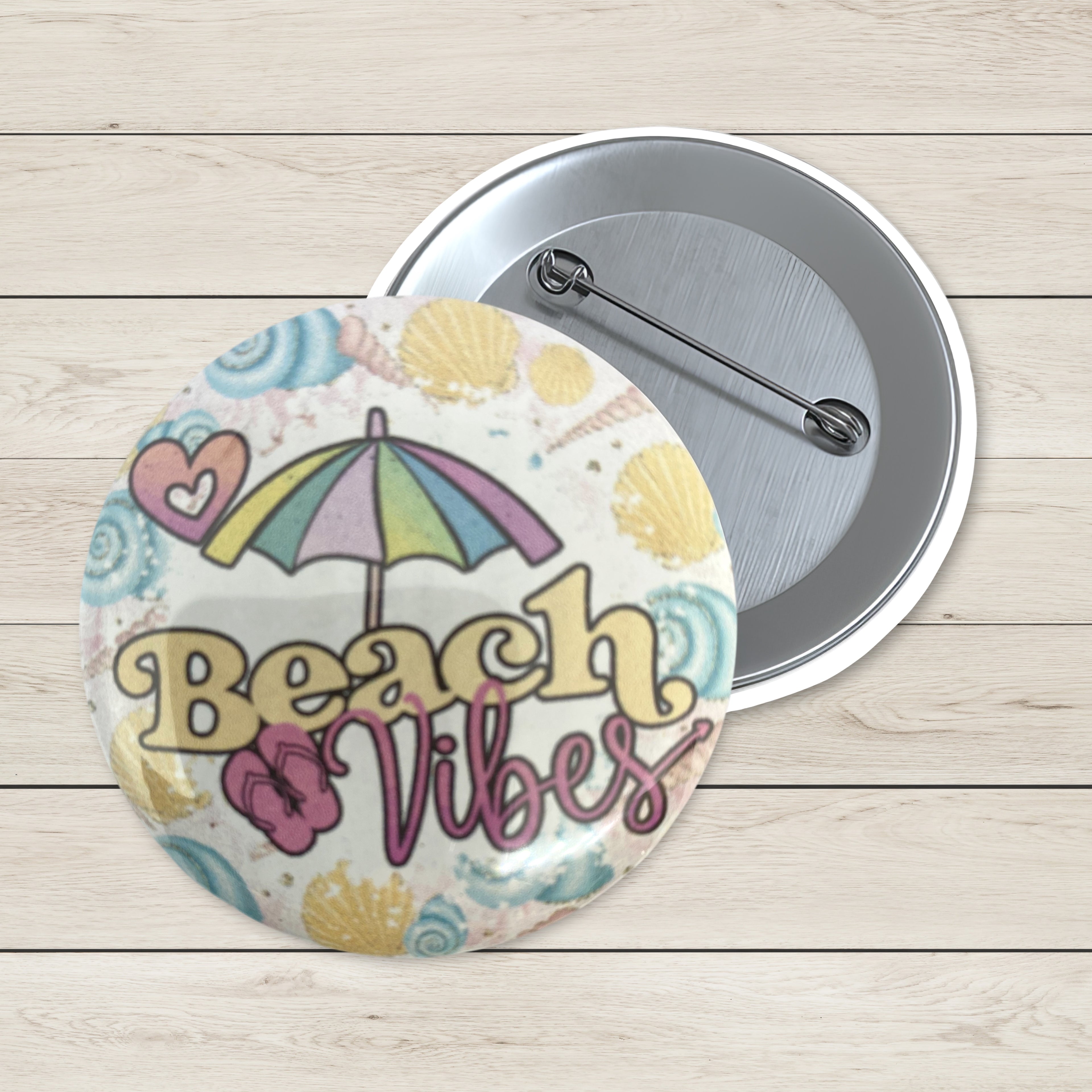Art Badge - Beach Umbrella