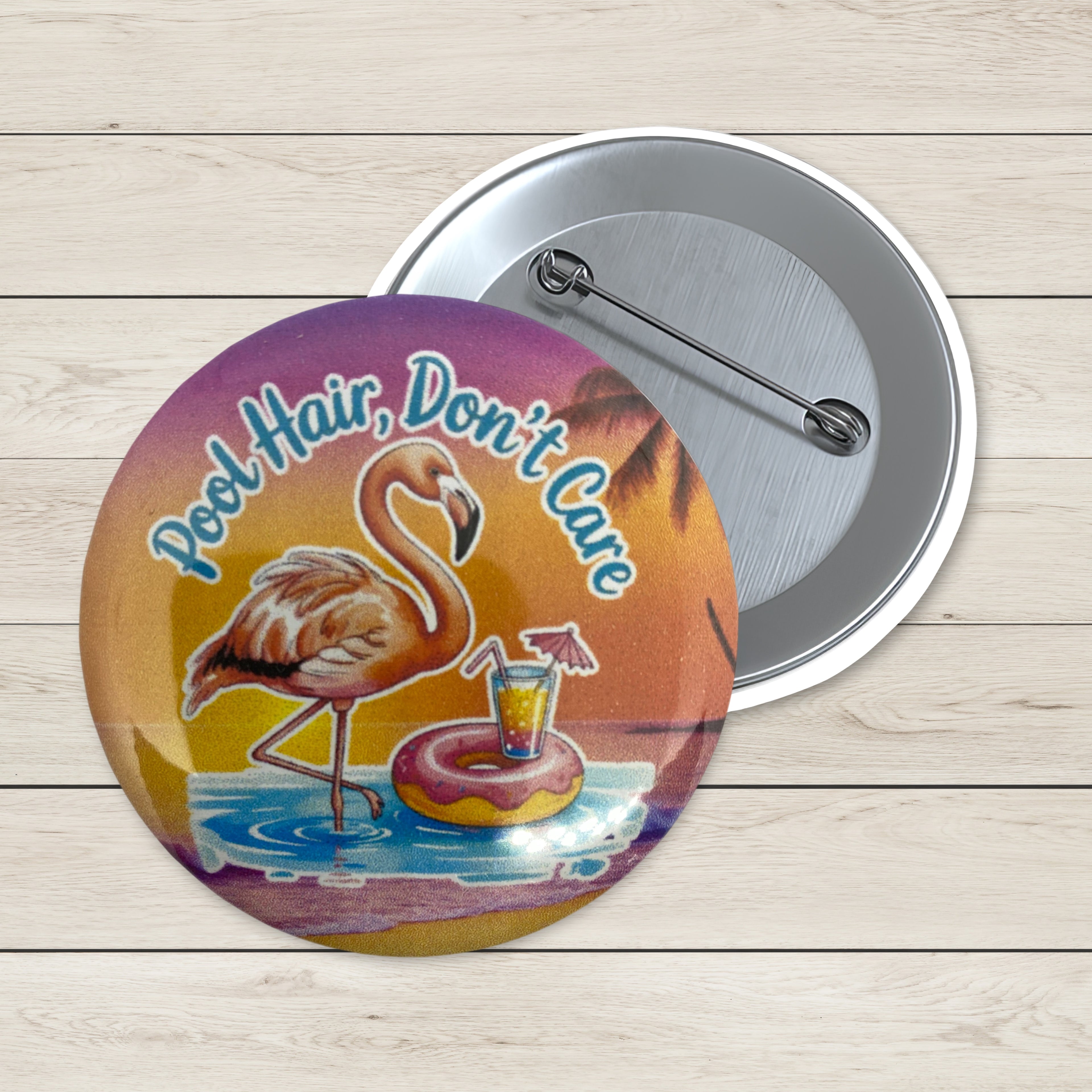 Art Badge - Flamingo Beach